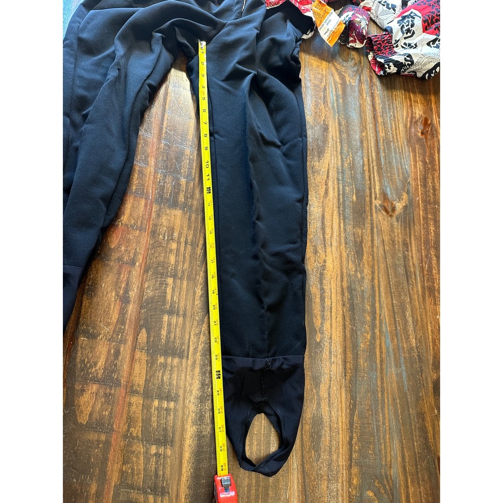 Vintage Tyrolia by Head Ski Suit Women 12 Red Black Graphic Jacket Stirrup Pants - Picture 9 of 15